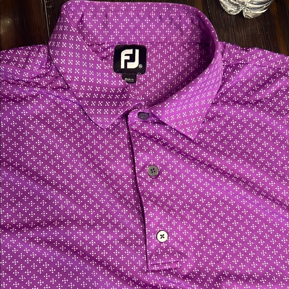 FootJoy Purple Polo Shirt